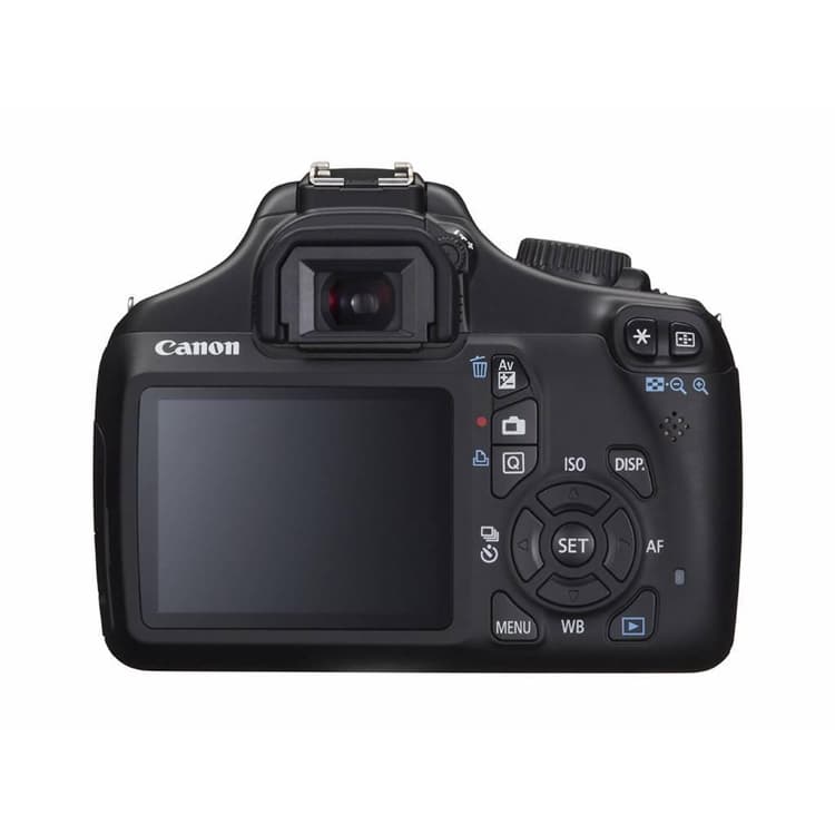 EOS 1100D SLR - Black + Canon Canon EF-S 18-55 mm f/3.5-5.6 III f/3.5-5.6