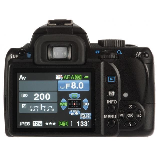 Kr SLR - Nero + Pentax Pentax DAL 18-55mm f/3.5-5.6 AL f/3.5-5.6