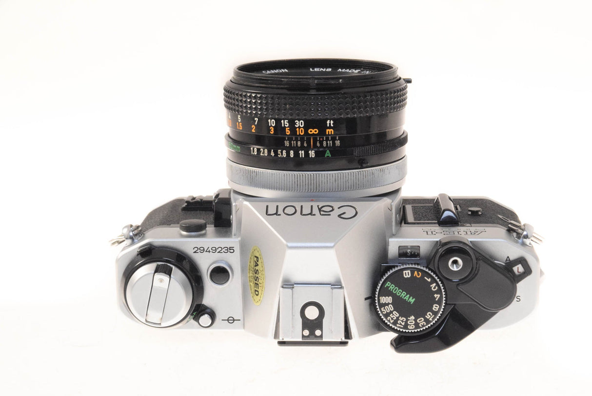 Canon AE-1 Program + 50mm f1.8 SC