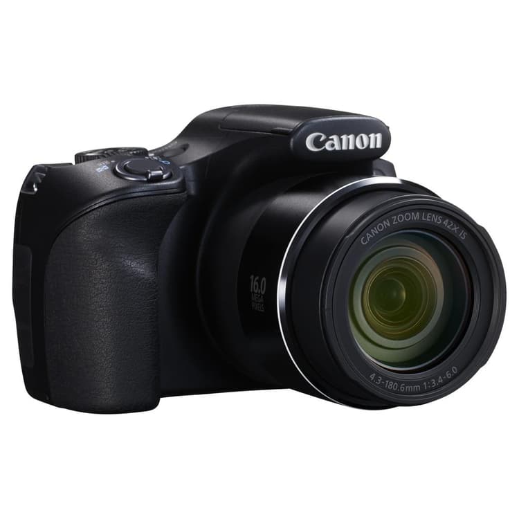 Fotocamera Bridge PowerShot SX400 IS - Nera + Obiettivo zoom Canon 42x IS 24-720 mm f/3.4–5.8 f/3.4–5.8