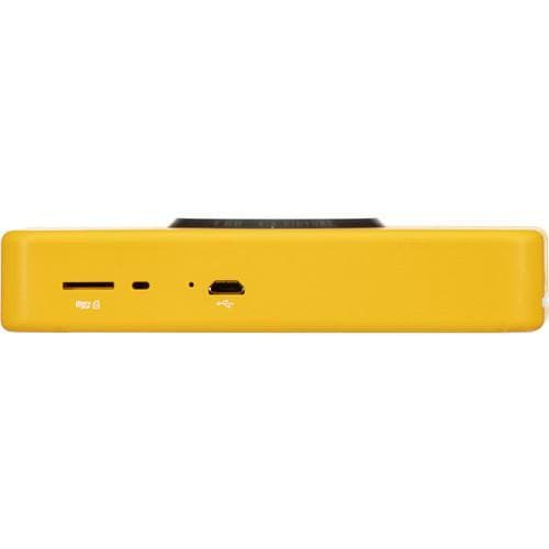 Snapshot Printomatic - Giallo/Bianco + Obiettivo Kodak Printomatic 8mm f/2 f/2