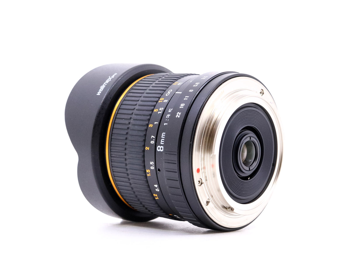 Walimex Pro 8mm f/3.5 CS Fisheye - Canon EF-S