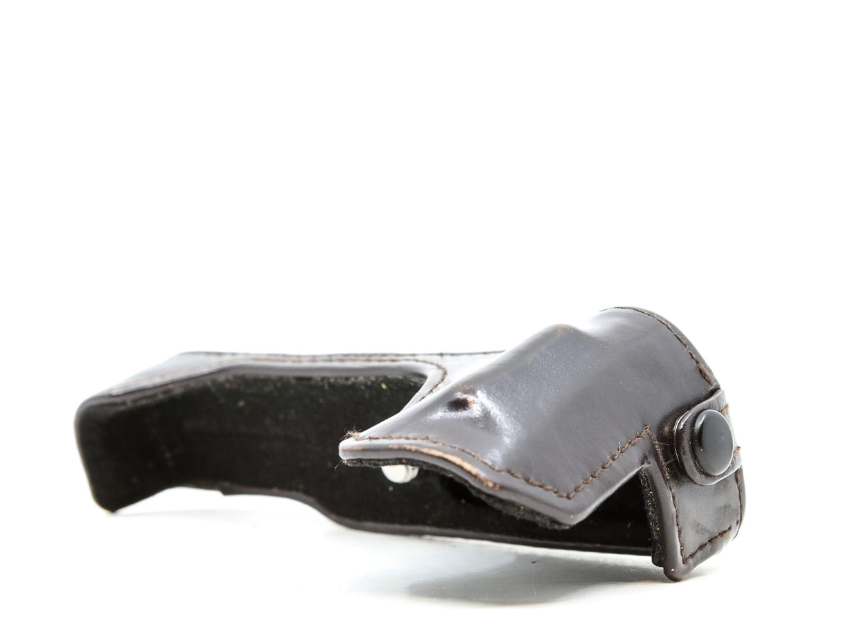 Custodia inferiore in pelle per Fujifilm BLC-X70