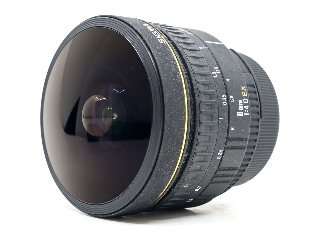 Sigma 8mm F/4 EX Fisheye - Compatibile con Nikon