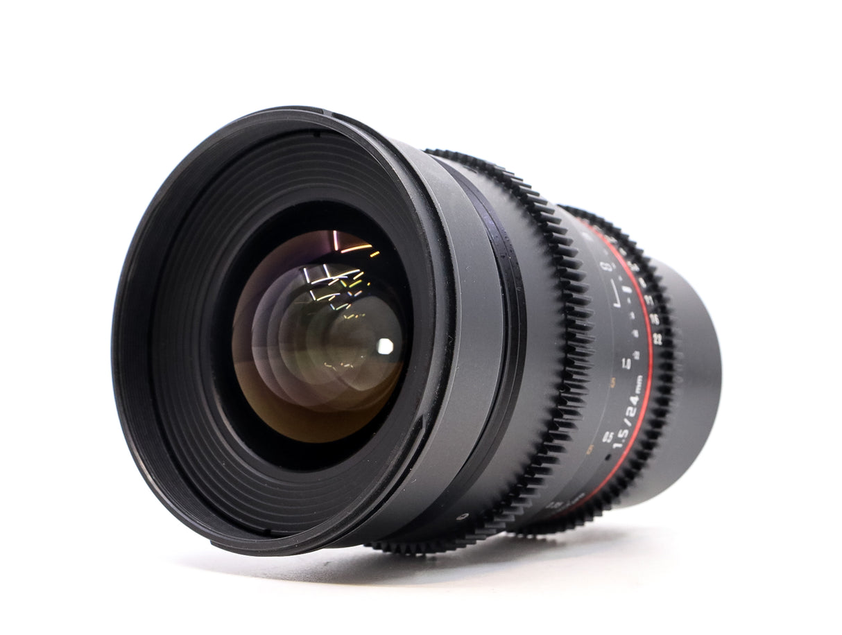 Walimex Pro 24mm f/1.5 VDSLR - Compatibile con Micro Quattro Terzi