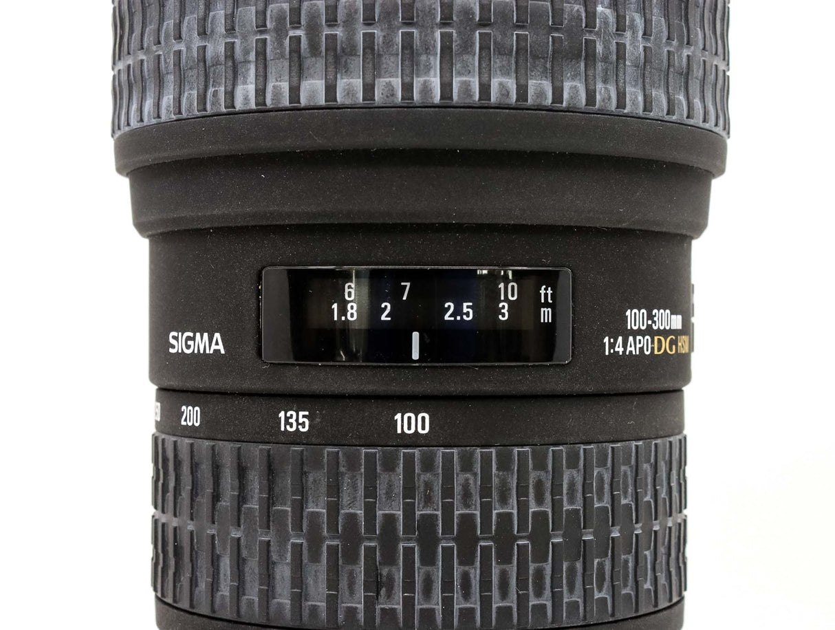 Sigma 100-300mm f/4 EX APO DG IF HSM - Compatibile con Canon EF