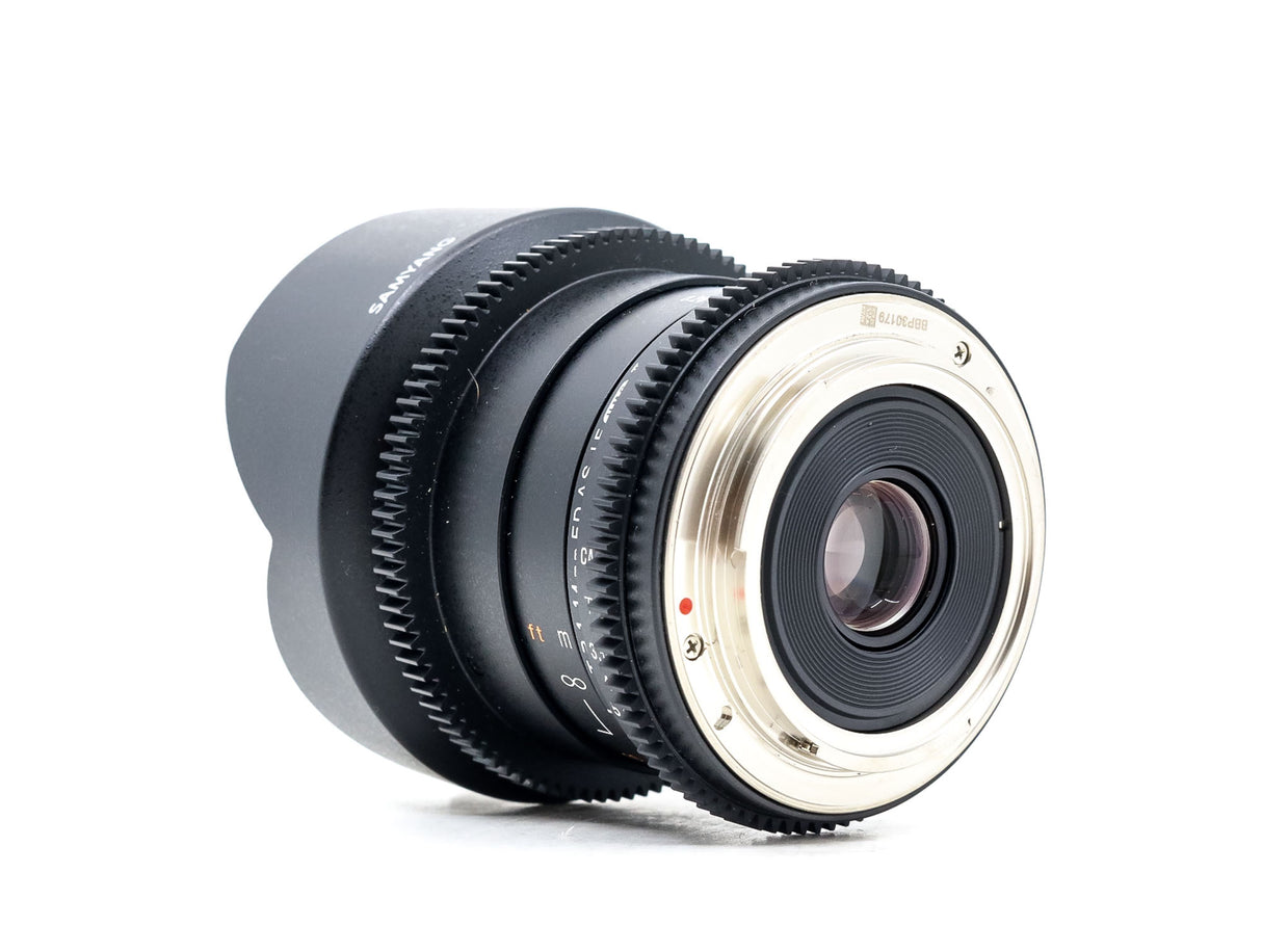 Samyang 14mm T3.1 Cine VDSLR MK2 - Compatibile con Canon EF