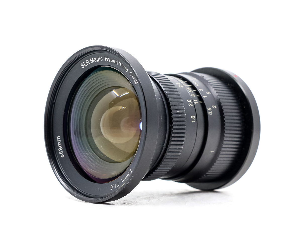 SLR Magic Hyperprime 12mm T1.6 - Compatibile con Micro Quattro Terzi