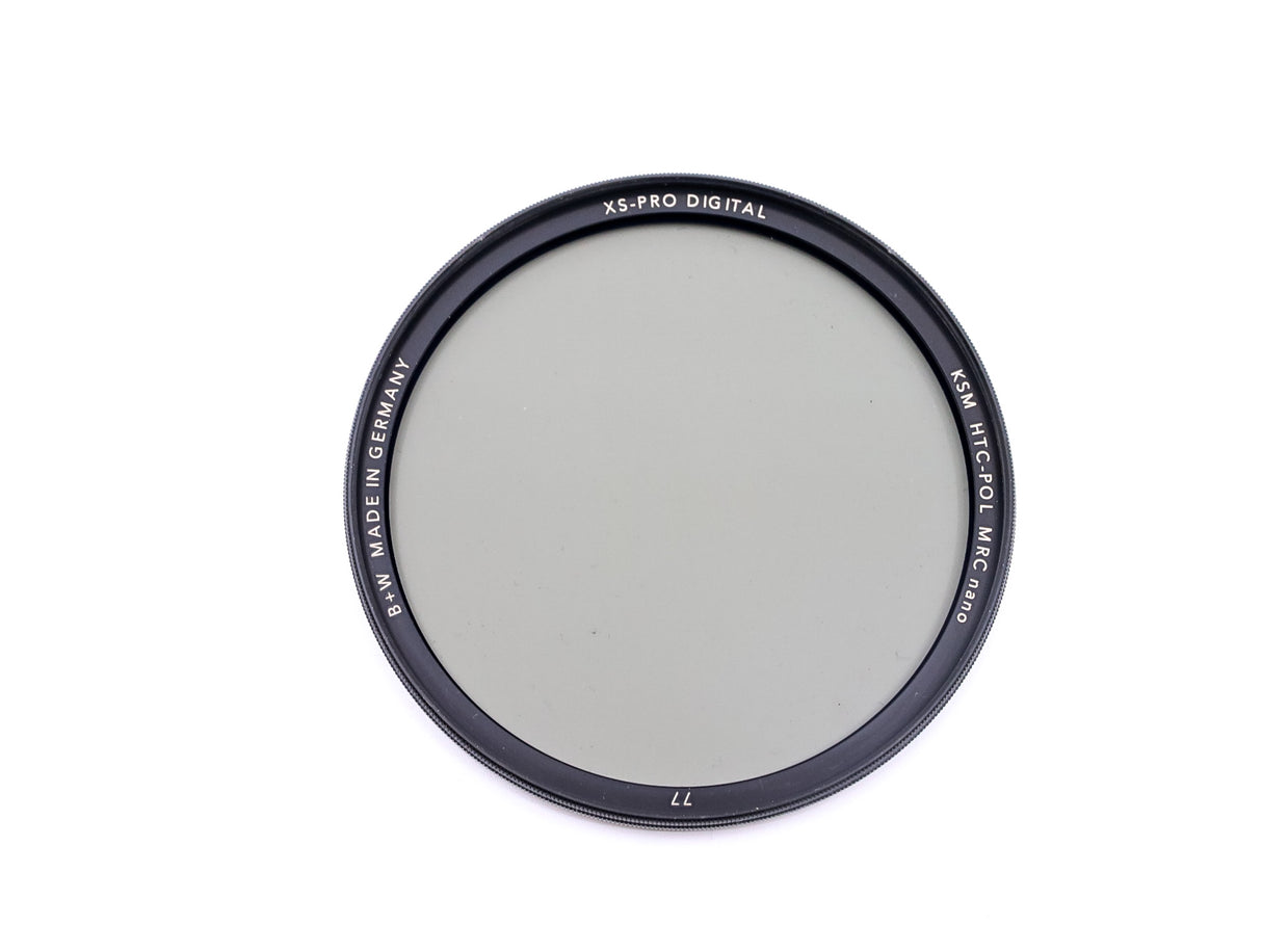 B+W 77mm XS-Pro Digital HTC Circular Polarizing KSM MRC Nano Filter