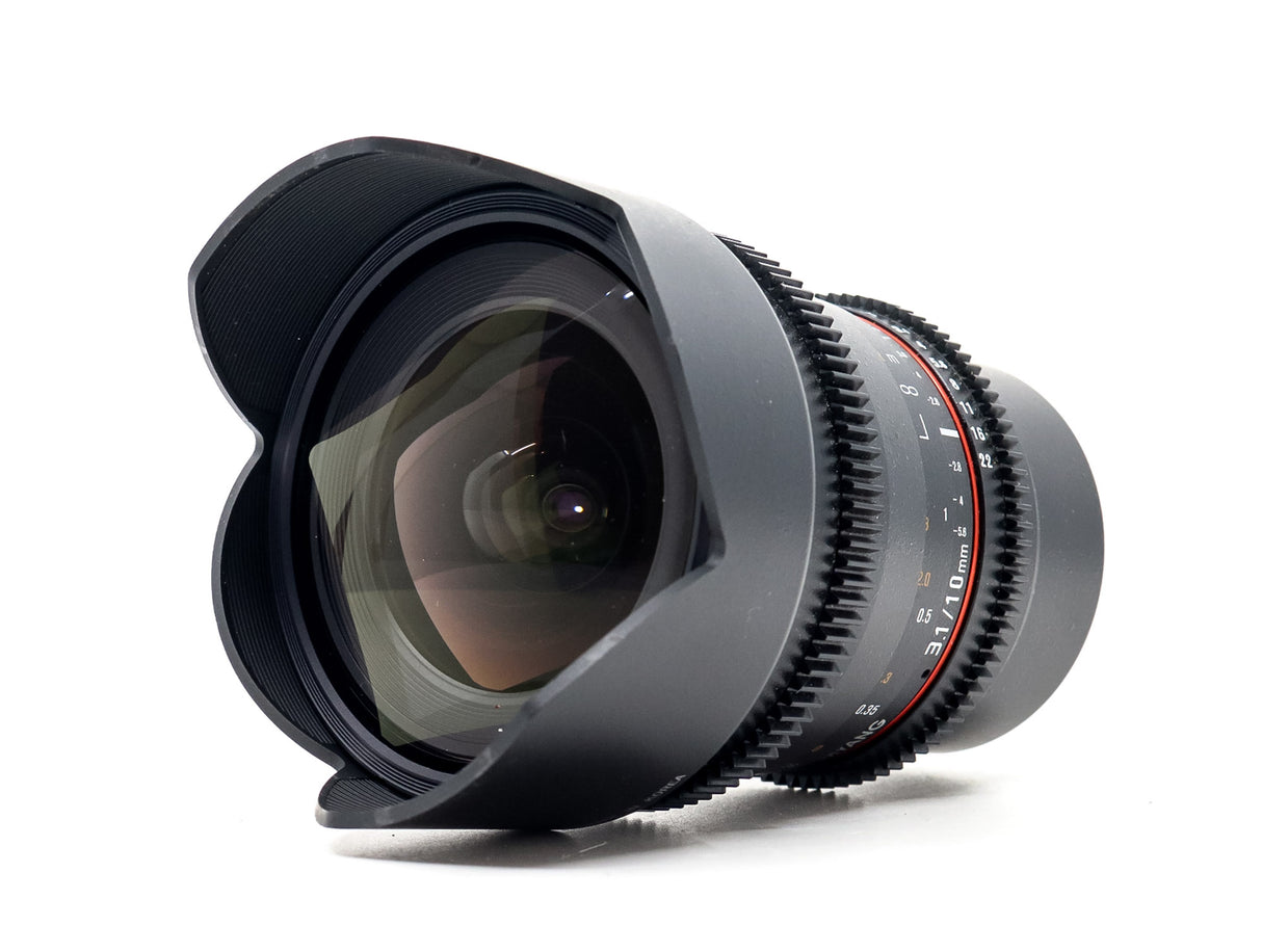 Samyang 10mm T3.1 ED AS NCS CS - Adattamento Micro Quattro Terzi