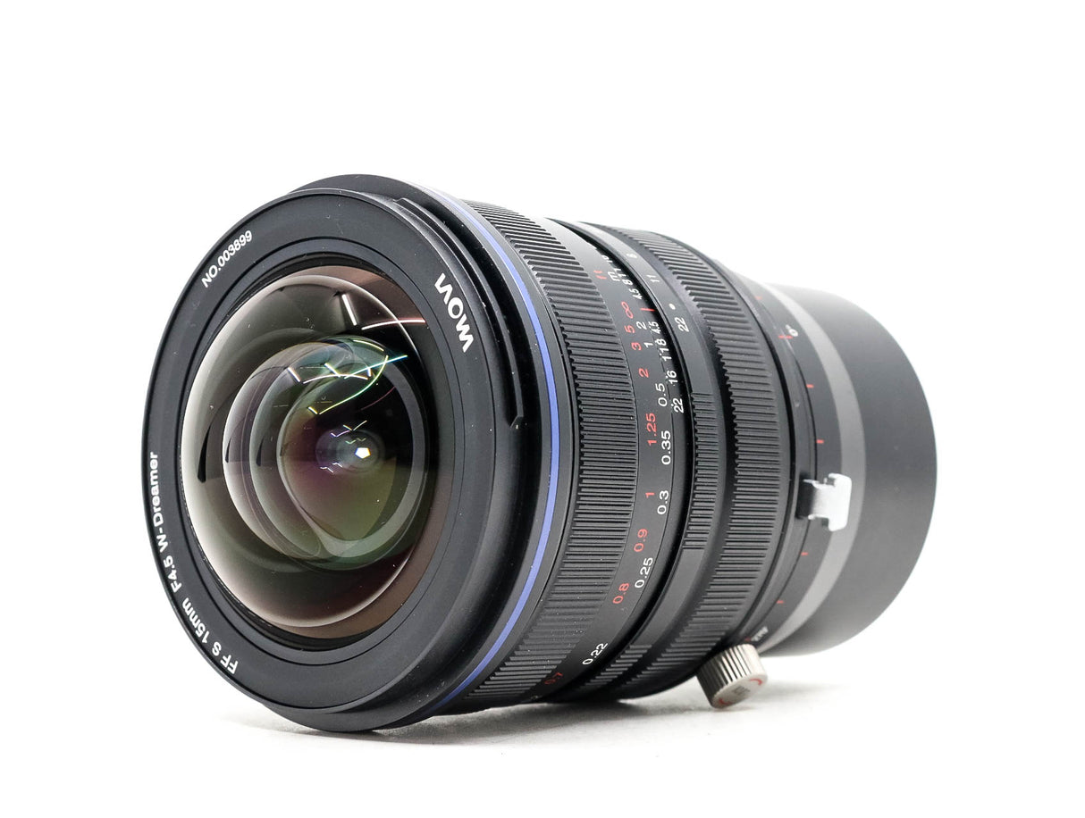 Venus Laowa 15mm f/4.5 Zero-D Shift - L Fit