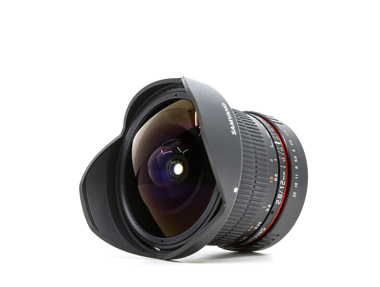 Samyang 12mm f/2.8 ED AS NCS Fisheye - Compatibile con Canon EF
