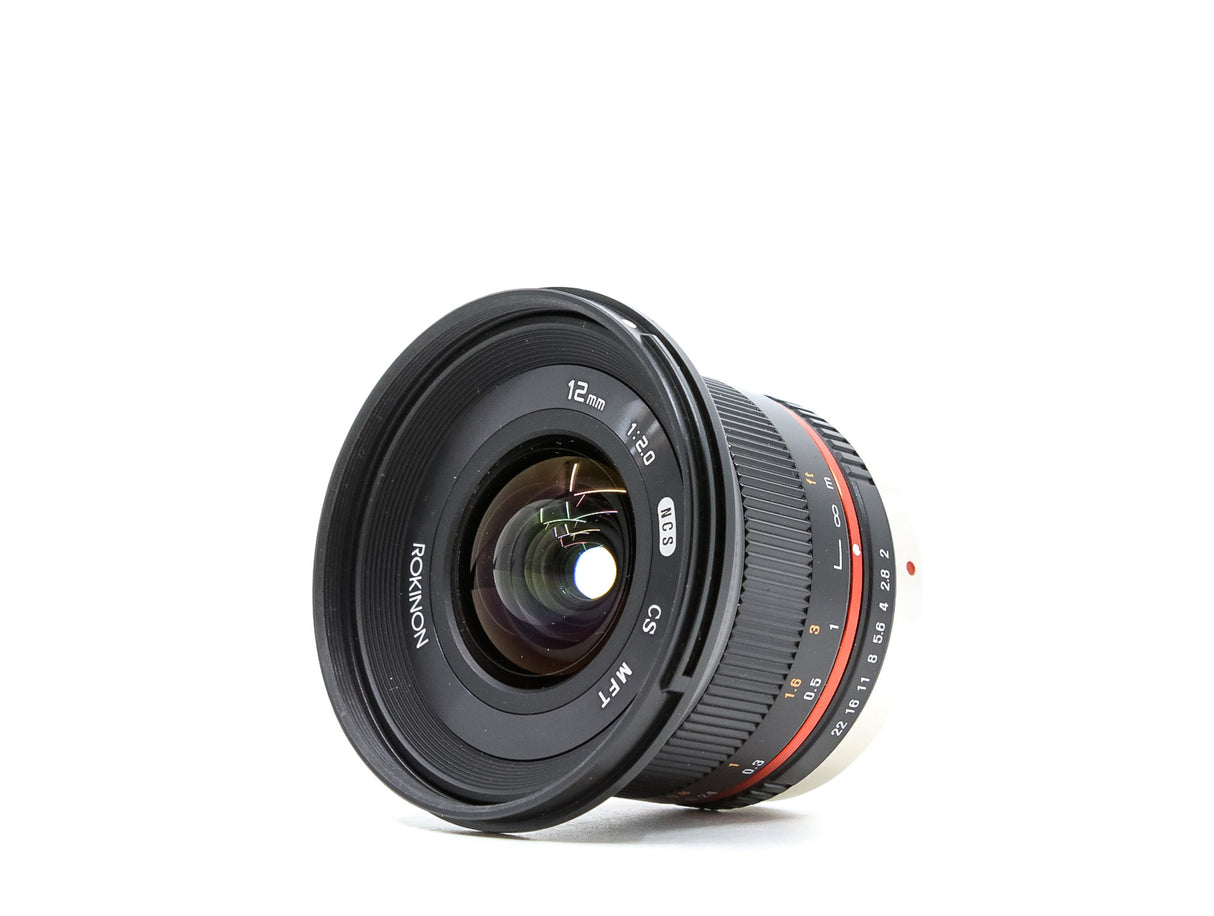 Rokinon 12mm f/2 NCS CS - Compatibile con Micro Quattro Terzi