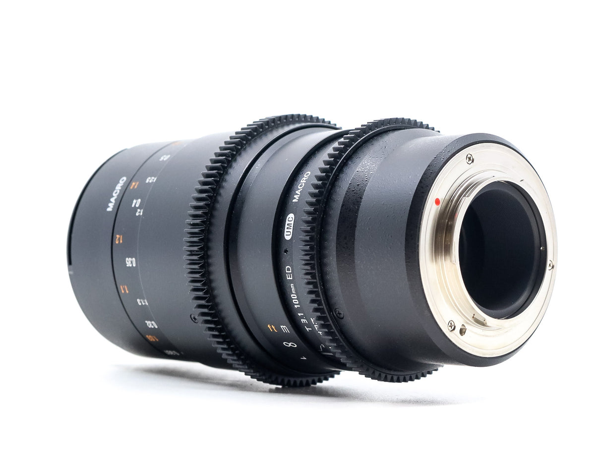 Samyang 100mm T3.1 Cine ED UMC Macro - Compatibile con Micro Quattro Terzi