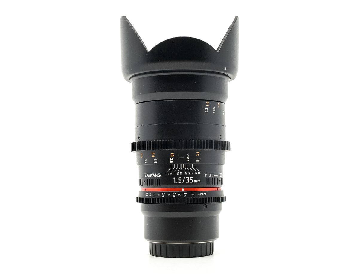 Samyang 35mm T1.5 Cine AS UMC II - Compatibile con Micro Quattro Terzi