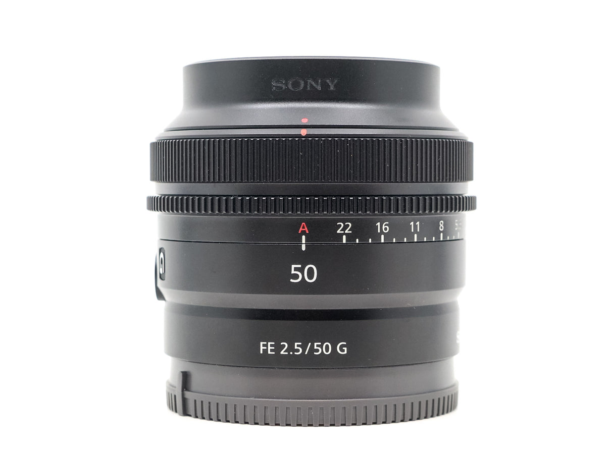 Sony FE 50 mm f/2.5 G