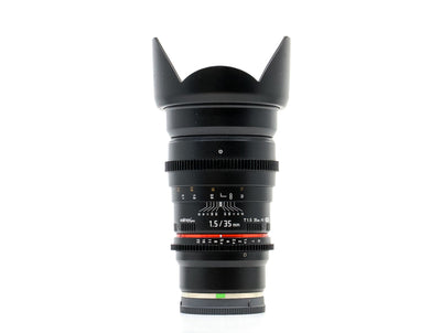 Walimex Pro 35mm T1.5 - Sony FE Fit de segunda mano