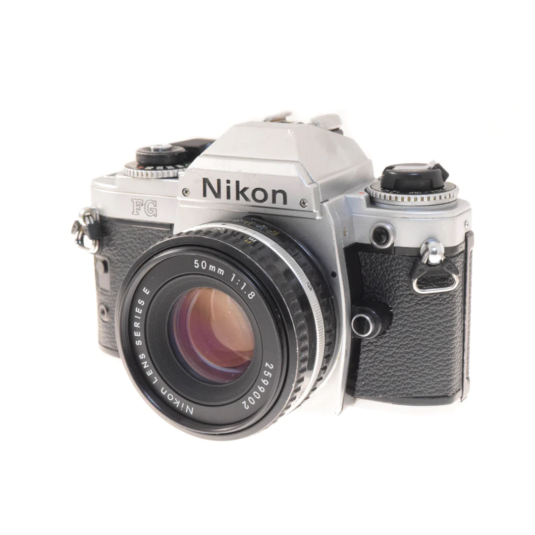Nikon FG+50mm f1.8 Serie E
