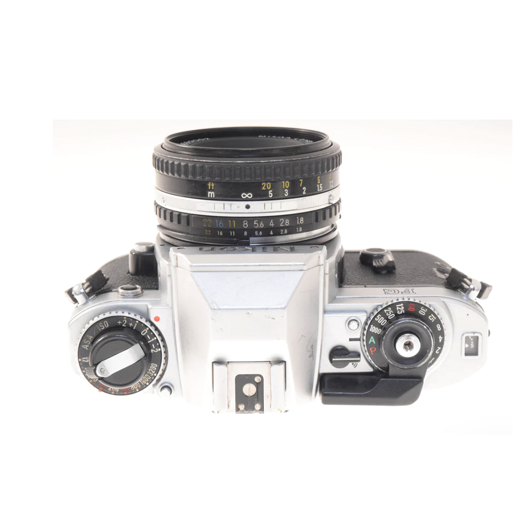 Nikon FG+50mm f1.8 Serie E