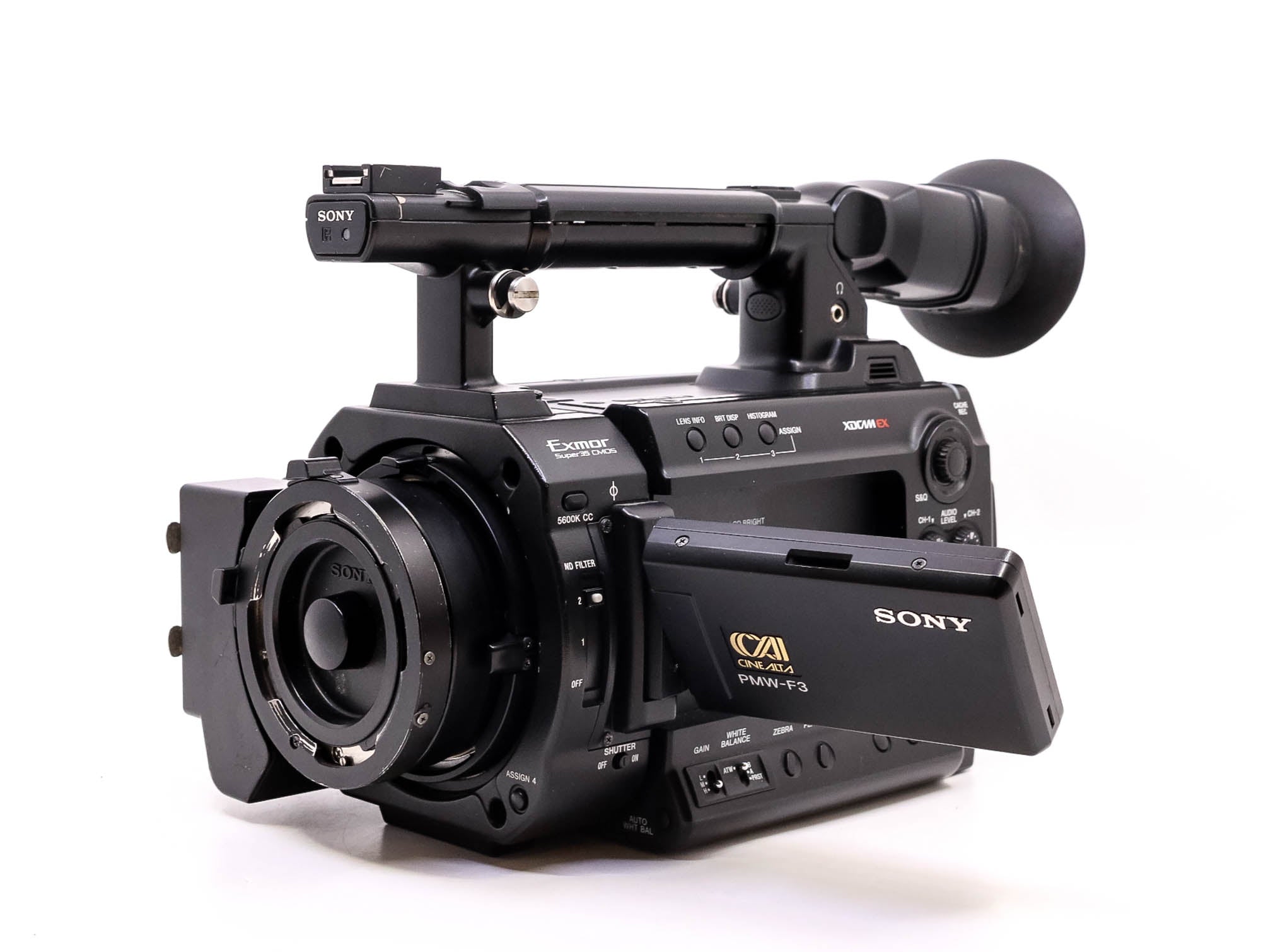 SONY PMW-F3 S-Logoption付き Sony PMW-F3 Professional Camcorder - Visual Products