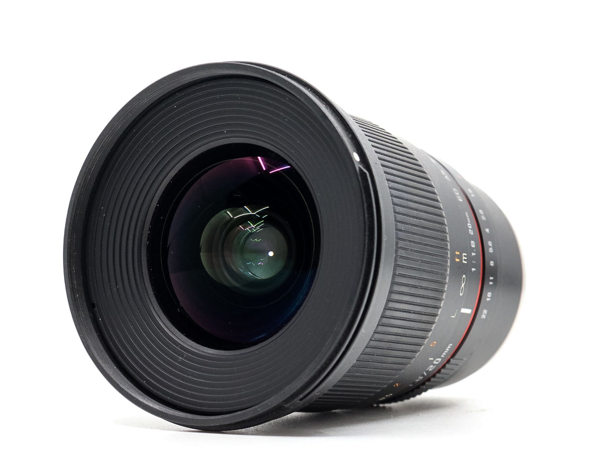 Samyang 20mm f/1.8 ED COME SE UMC - Sony FE Fit