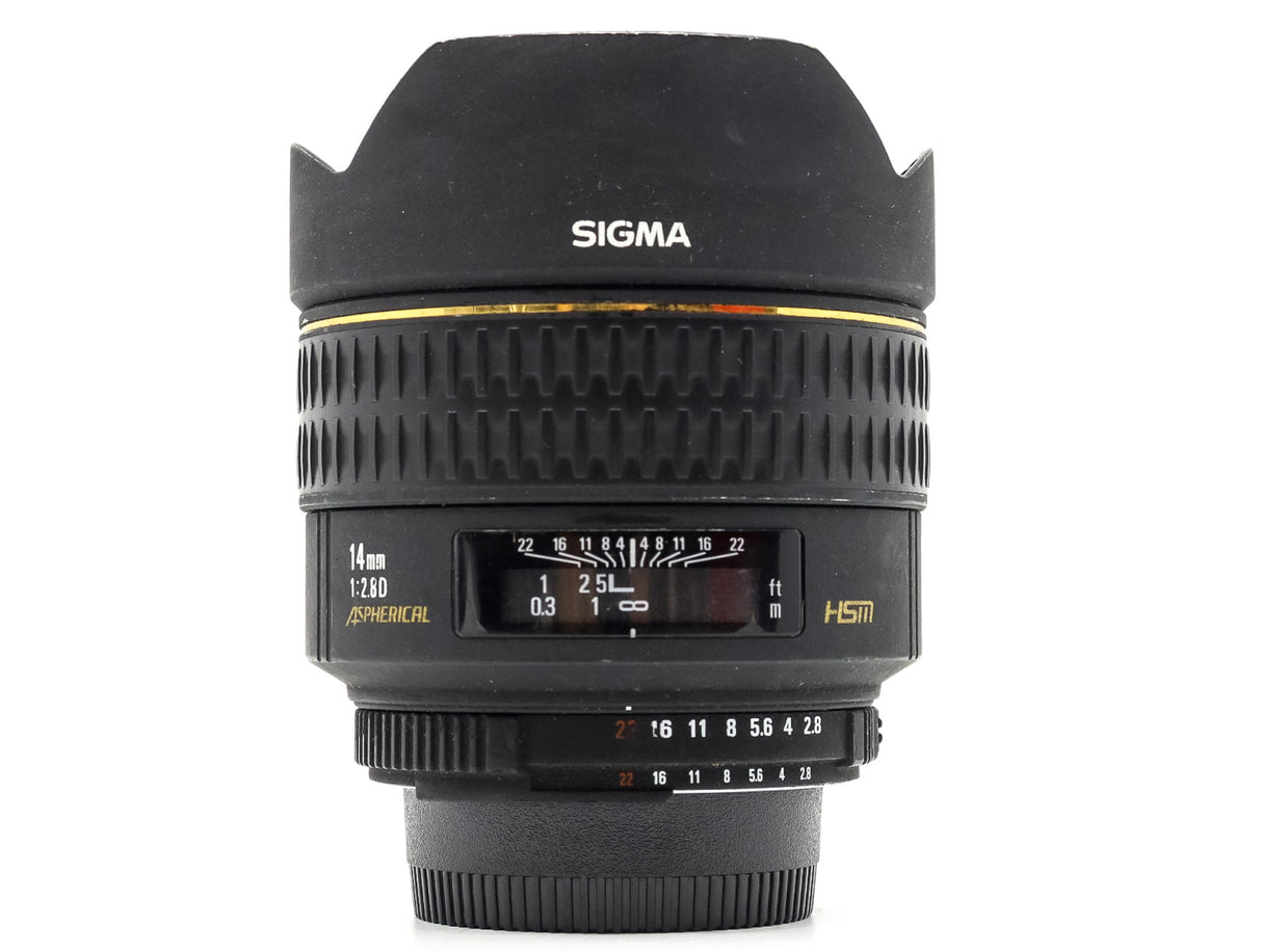 Sigma 14mm f/2.8 EX HSM asferico - Compatibile con Nikon