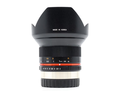 Samyang 12mm f/2 NCS CS - Fujifilm X Fit