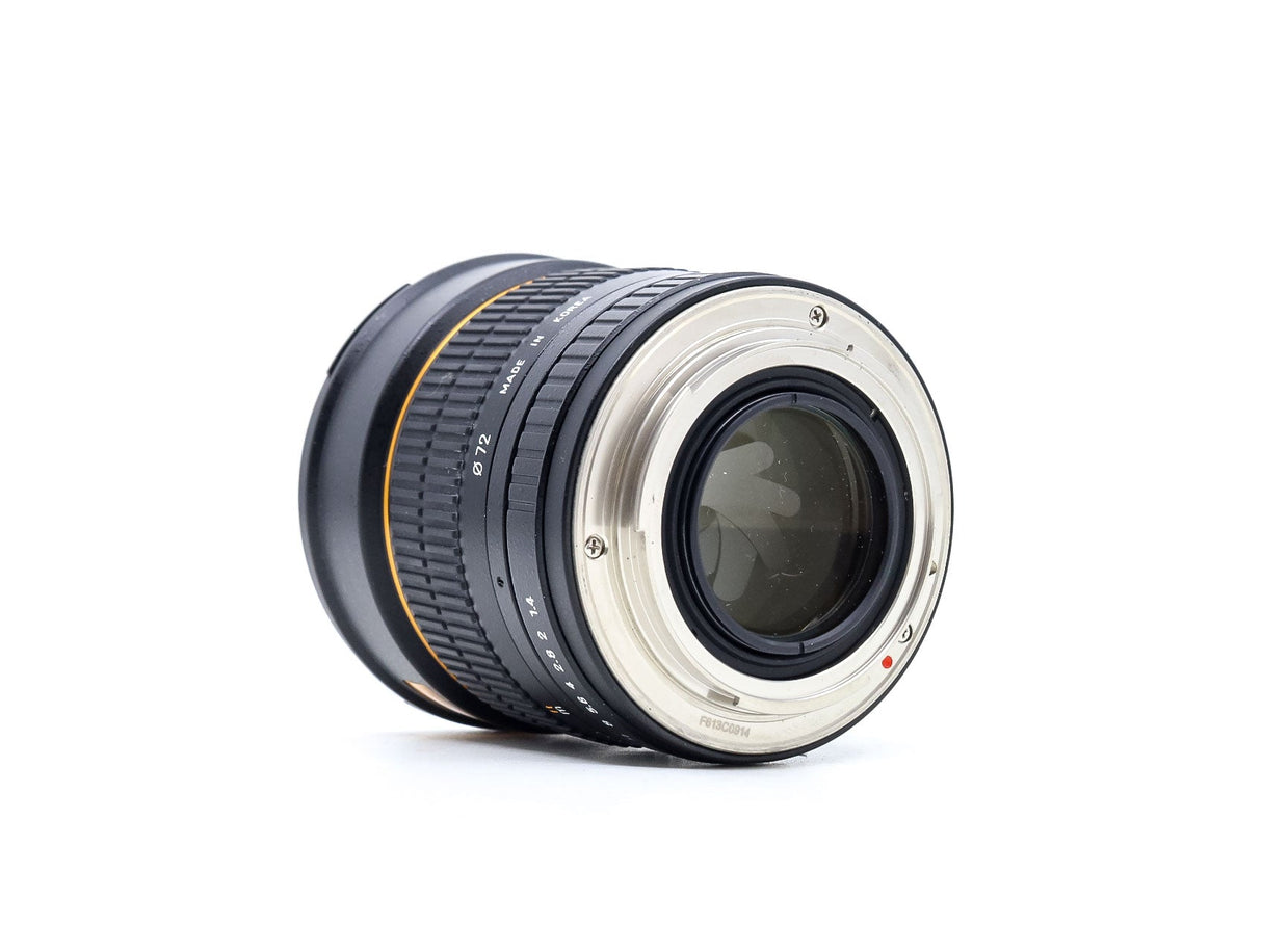 Walimex Pro 85mm f/1.4 IF - Canon EF Fit - segunda mano - excelente estado - detalle 3 de 3 - SKU 3784425 - Camera Market