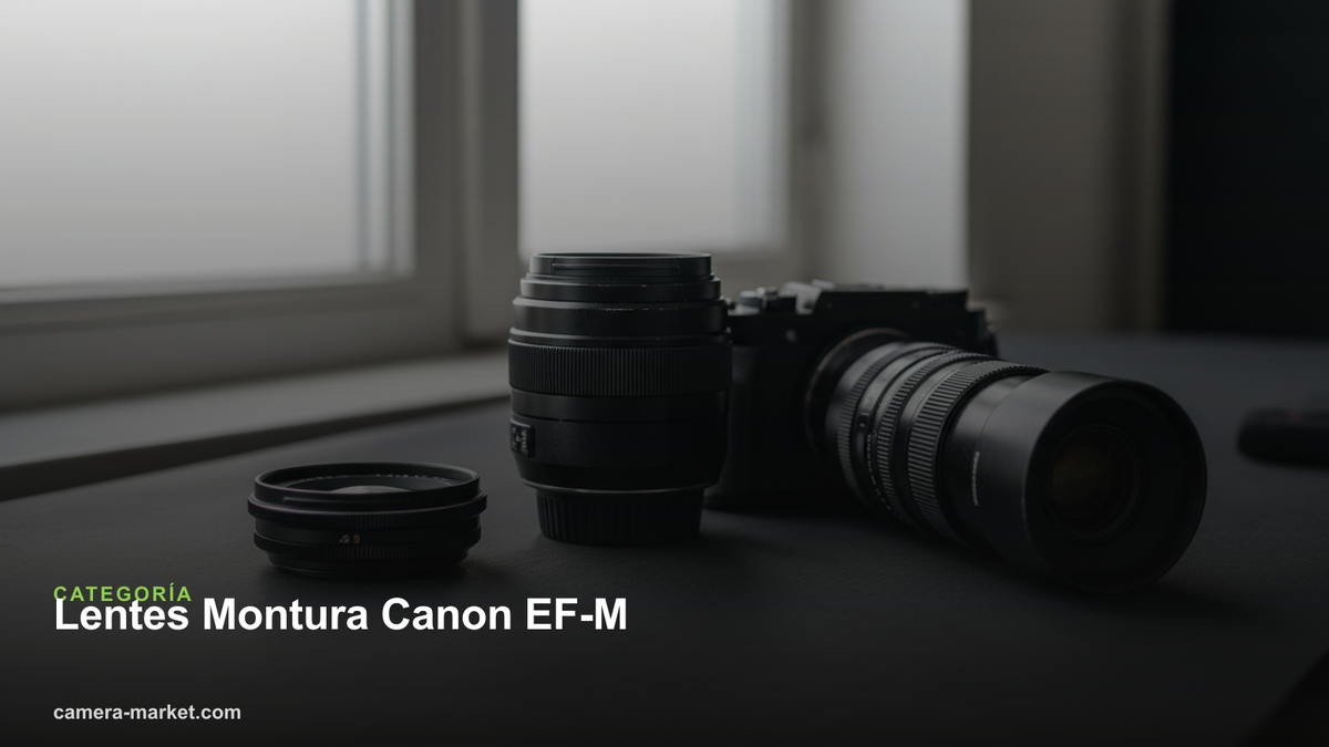 Lentes Montura Canon EF-M — Camera Market