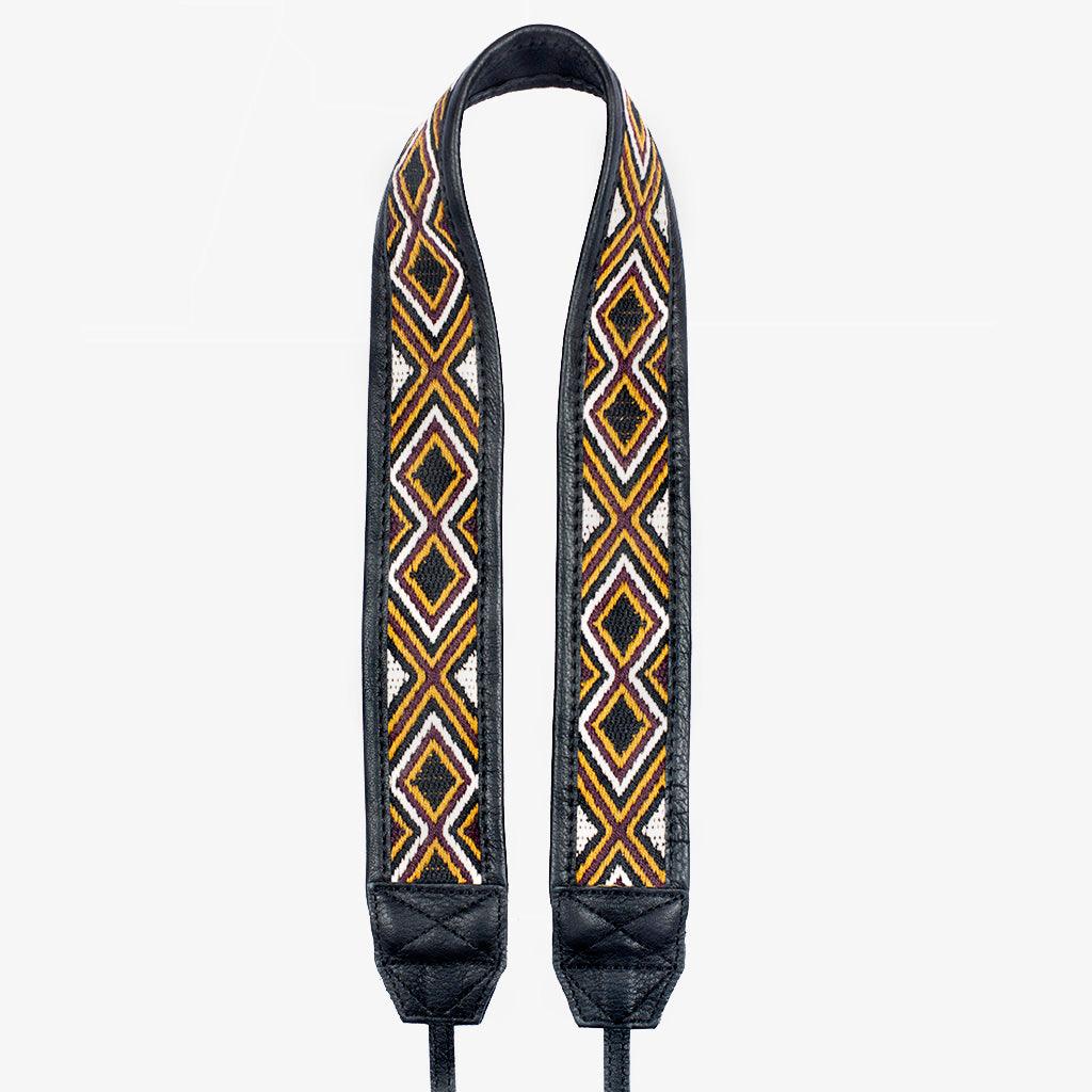 Jaipur #108 - Fabric & Leather camera strap · imagen principal