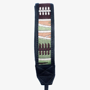 Jaipur #113 - Fabric & Leather camera strap