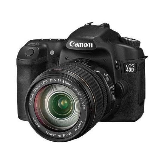 Canon EOS 40D 本体 ＋EF-s 17-85mm IS USM Réflex EOS 40D - Black + Canon EFS 17-85mm f/4.0-5.6 IS… – Camera