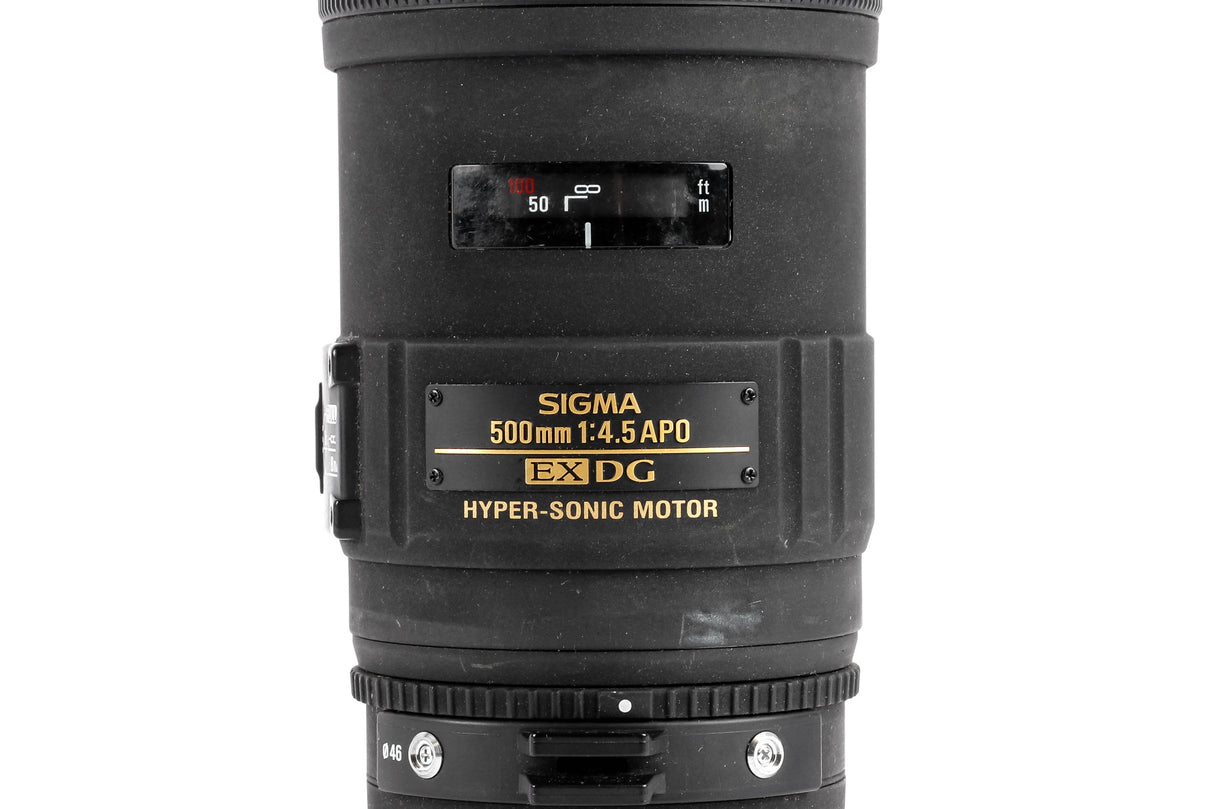 Sigma 500mm f/4.5 EX APO DG HSM - Nikon Fit