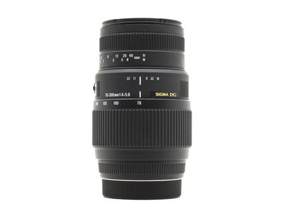 Sigma 70-300mm f/4-5.6 DG Macro - Montura Sony A