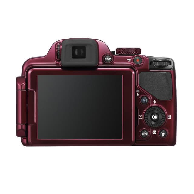 Nikon Coolpix P520 Red Bridge Coolpix P520 Camera Red Nikon Nikkor