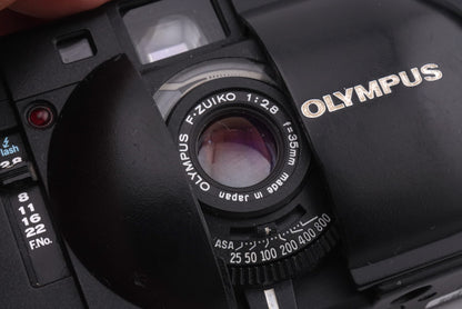 Olympus XA + A11 Electronic Flash Certified Passed