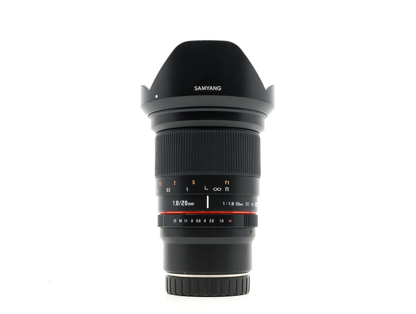 Samyang 20mm f/1.8 ED AS IF UMC - Canon EF-M Fit · main image
