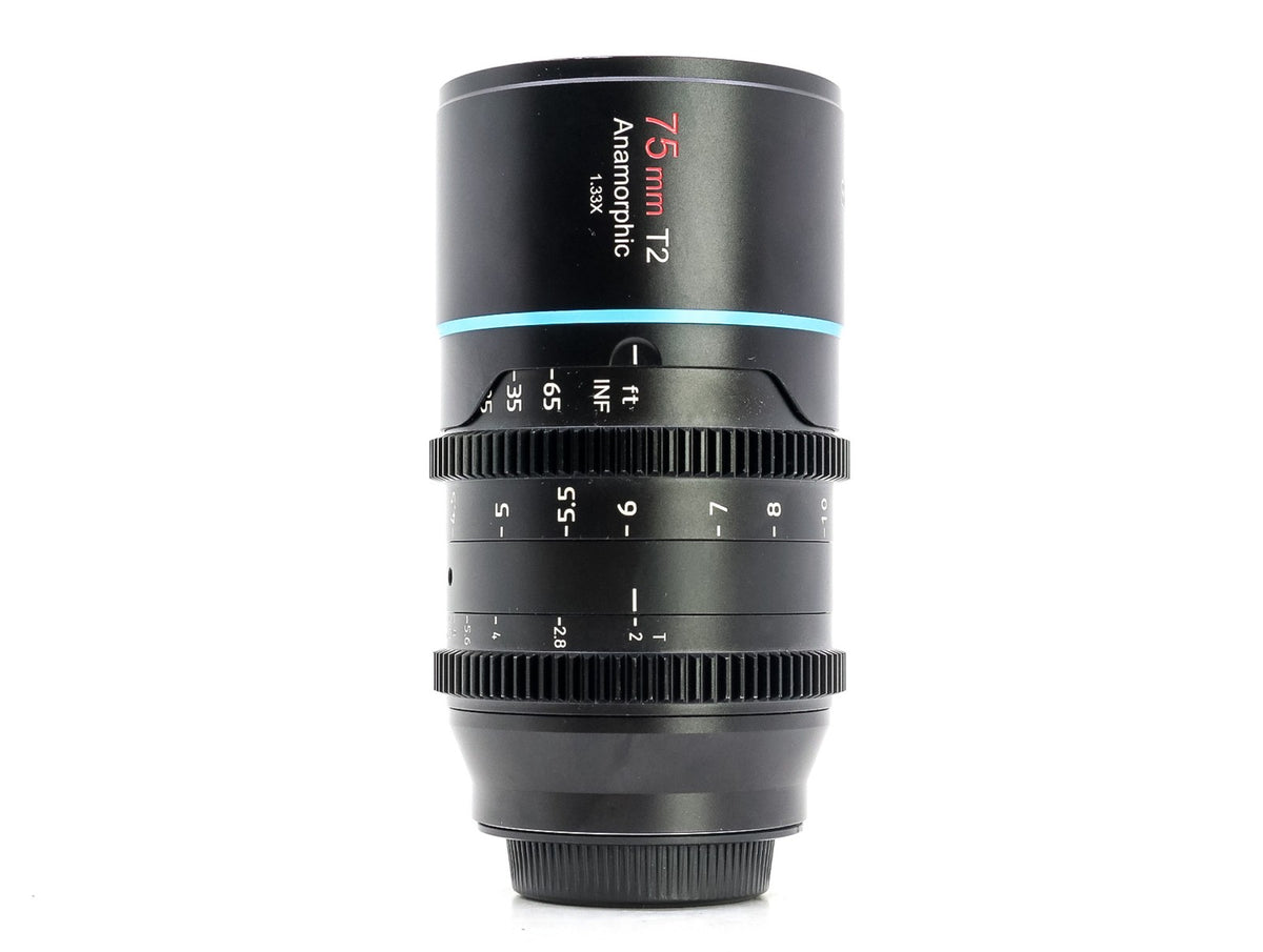 Sirui Mars 75mm T2.0 1.33x Anamorphic - Micro Four Thirds Fit · main image