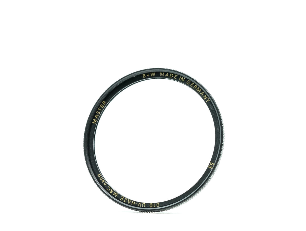 B+W 55mm MASTER 010 UV-Haze MRC Nano Filter · main image