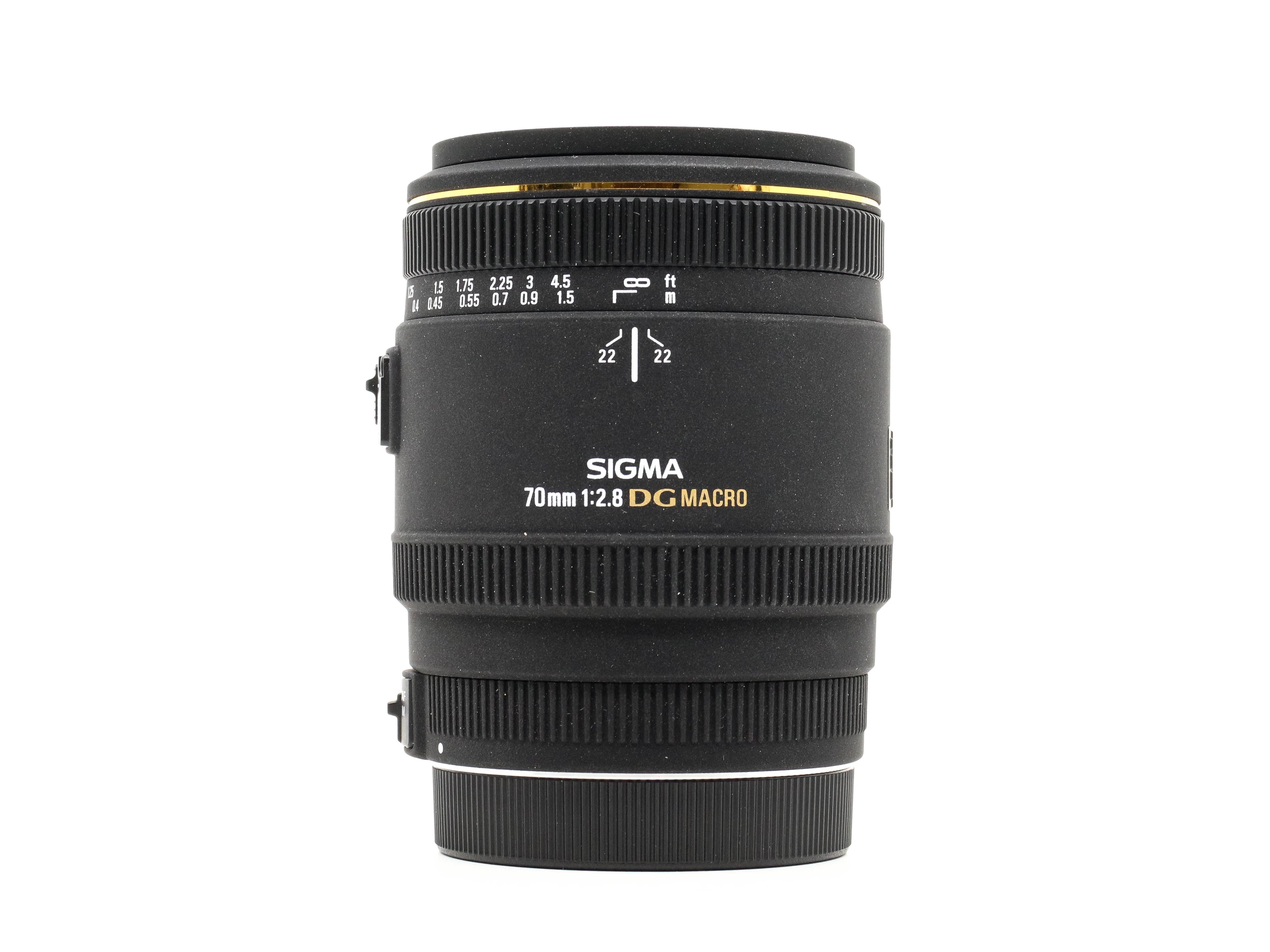 Sigma 70mm f/2.8 EX DG Macro - Canon EF Fit Used | 12-Month