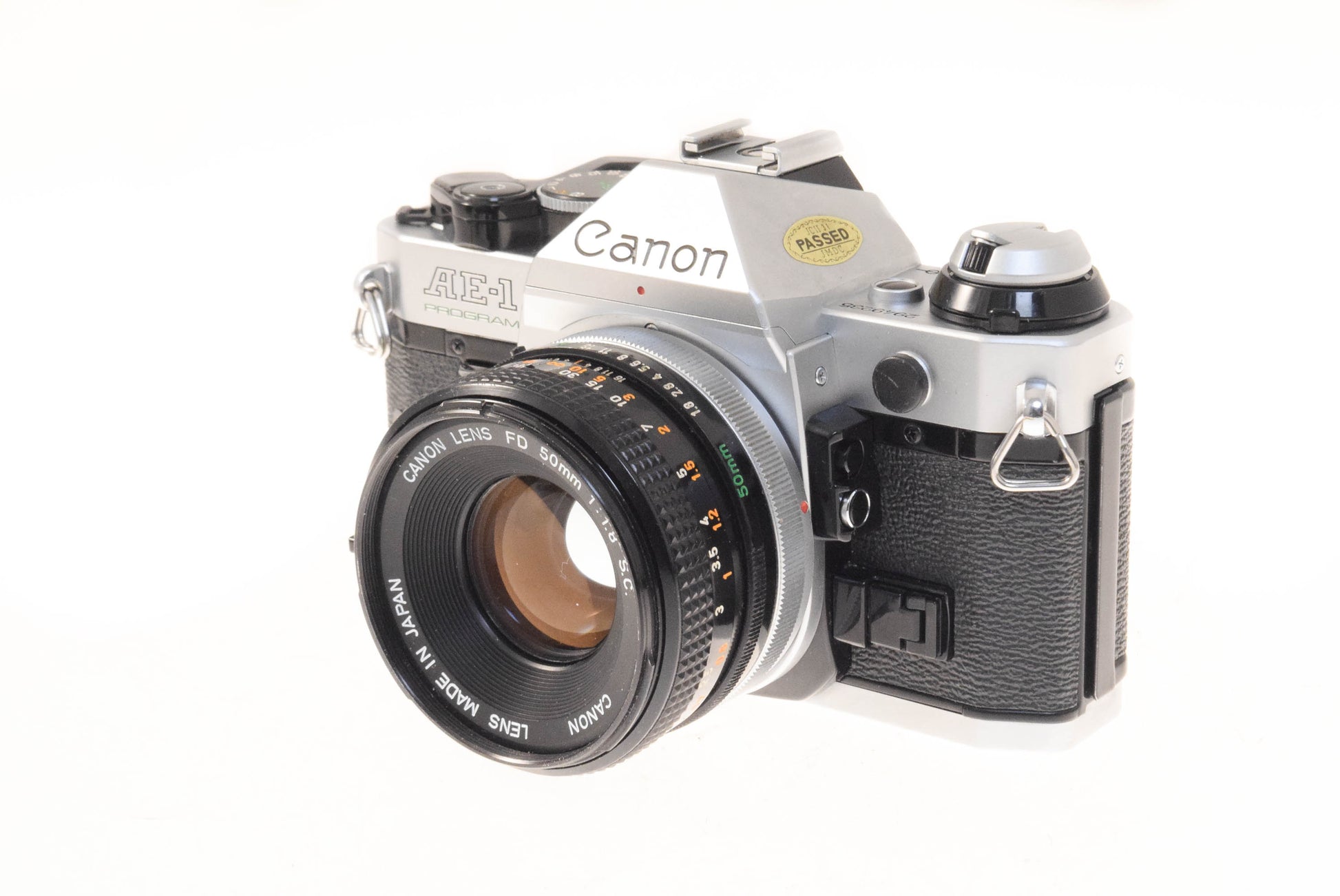 CA-144]【 canon AE-1. FD 1.8 /50 S.C. 】 ” SILVER ” Canon AE-1