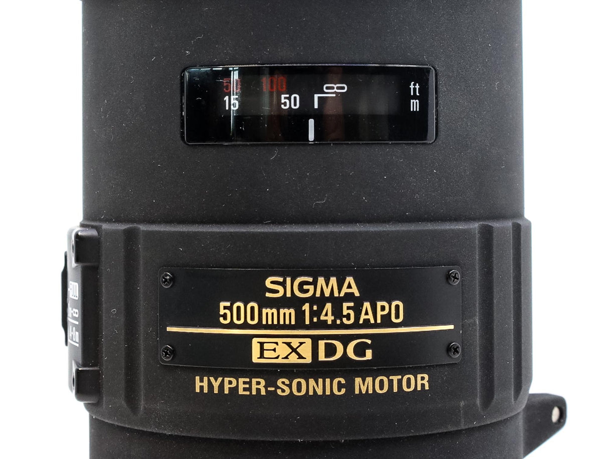 Sigma 500mm f/4.5 EX APO DG HSM - Canon EF Fit