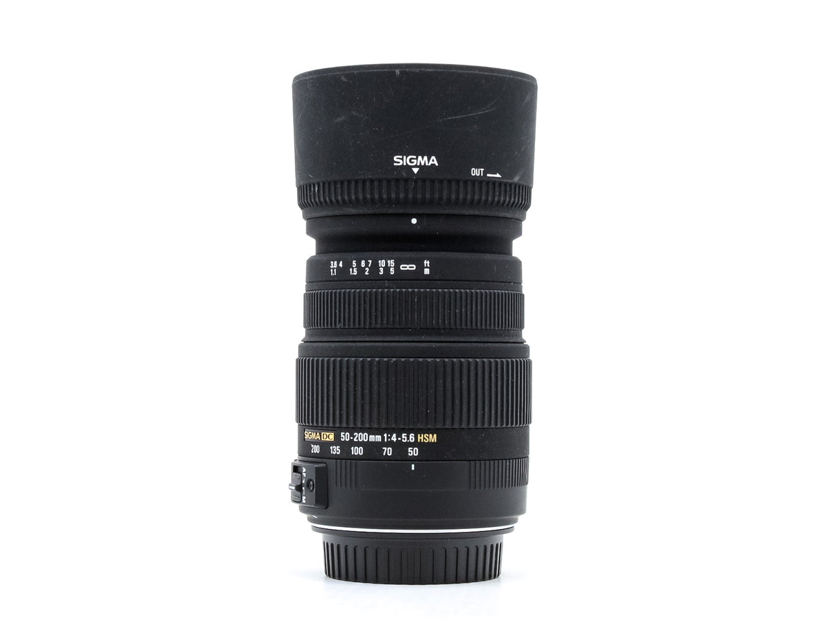 Sigma 50-200mm f/4-5.6 DC OS HSM - Canon EF-S Fit