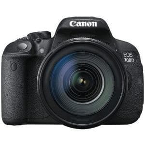 EOS 700D SLR - Black + Canon EF-S 18-55mm f/3.5-5.6 IS II f/3.5-5.6 