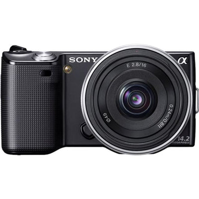Nex-5 - Black + Sony E PZ 16-50mm f/3.5-5.6 OSS f/3.5-5.6 