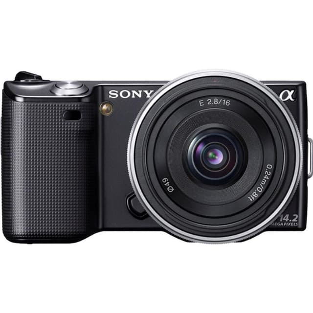 Nex-5 - Black + Sony E PZ 16-50mm f/3.5-5.6 OSS f/3.5-5.6 – Camera