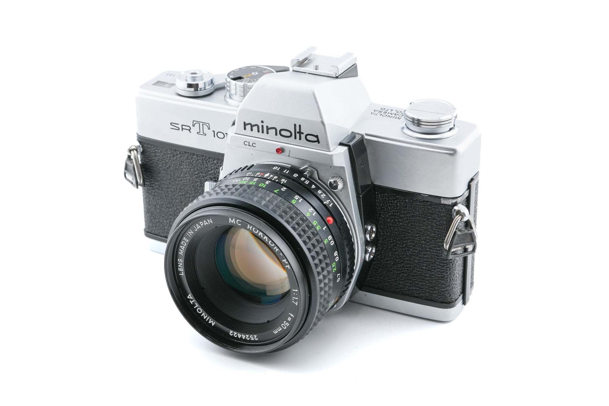 カメラ ミノルタ SRT SUPER +MCROKKOR-PF 50mm F1.7