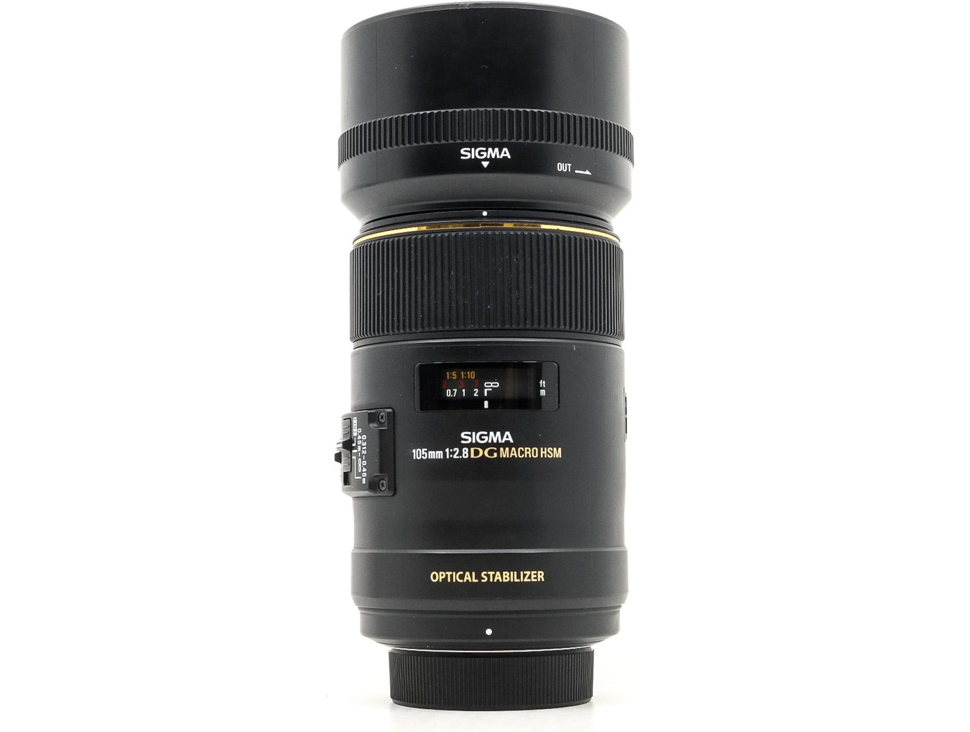 Sigma 105mm f/2.8 EX DG Macro OS HSM - Compatible con Nikon · main image