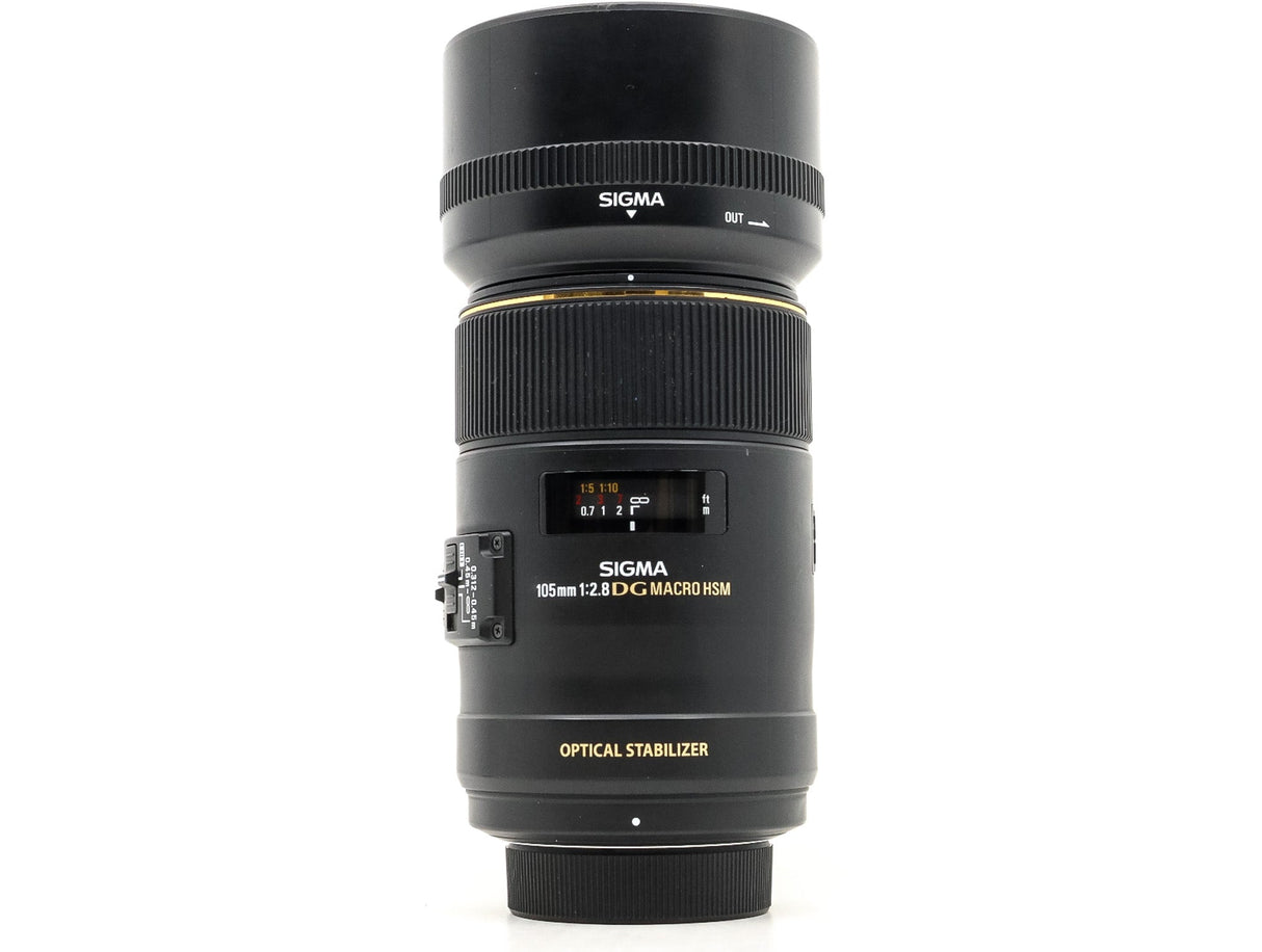 Sigma 105mm f/2.8 EX DG Macro OS HSM - Nikon Fit - segunda mano - excelente estado - foto principal - SKU 3790491 - Camera Ma