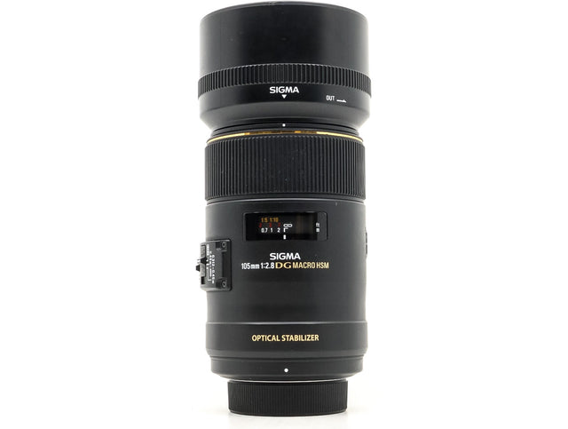 Sigma 105mm f/2.8 EX DG Macro OS HSM - Nikon Fit - segunda mano - excelente estado - foto principal - SKU 3790491 - Camera Ma